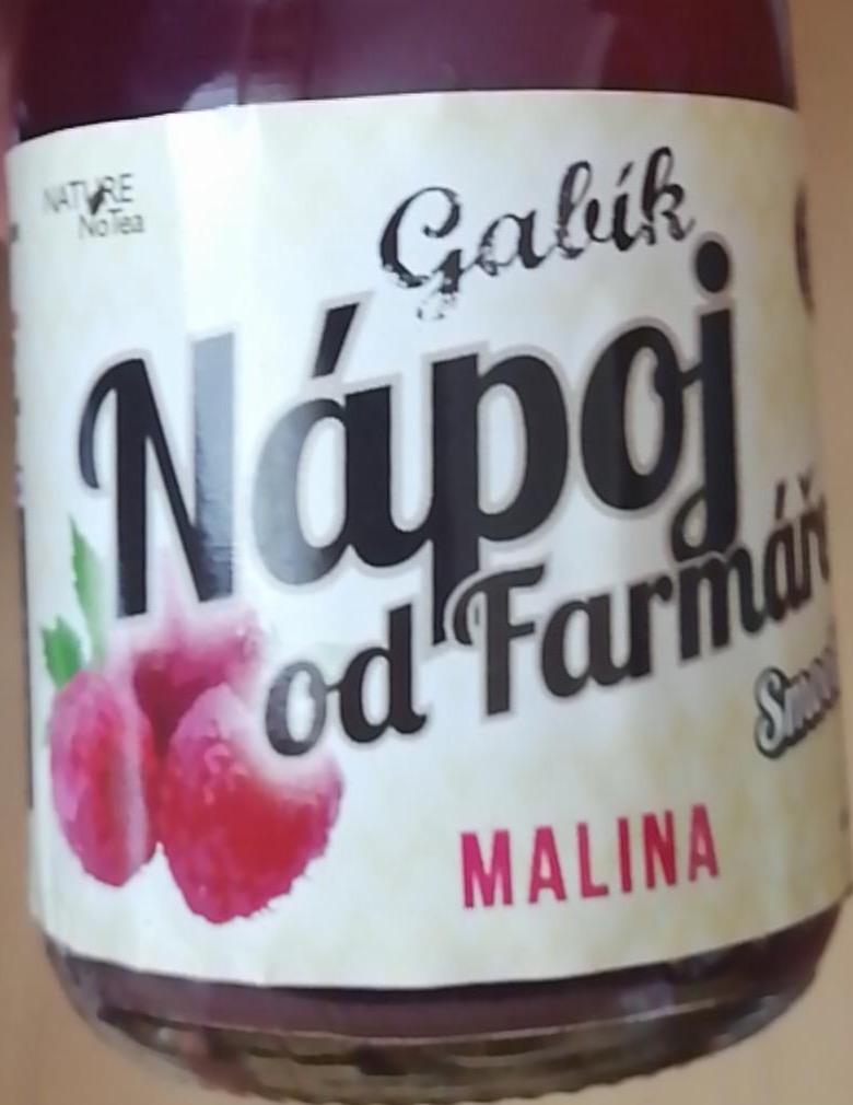 Fotografie - Nápoj od farmáře Smoothie Malina Gabík