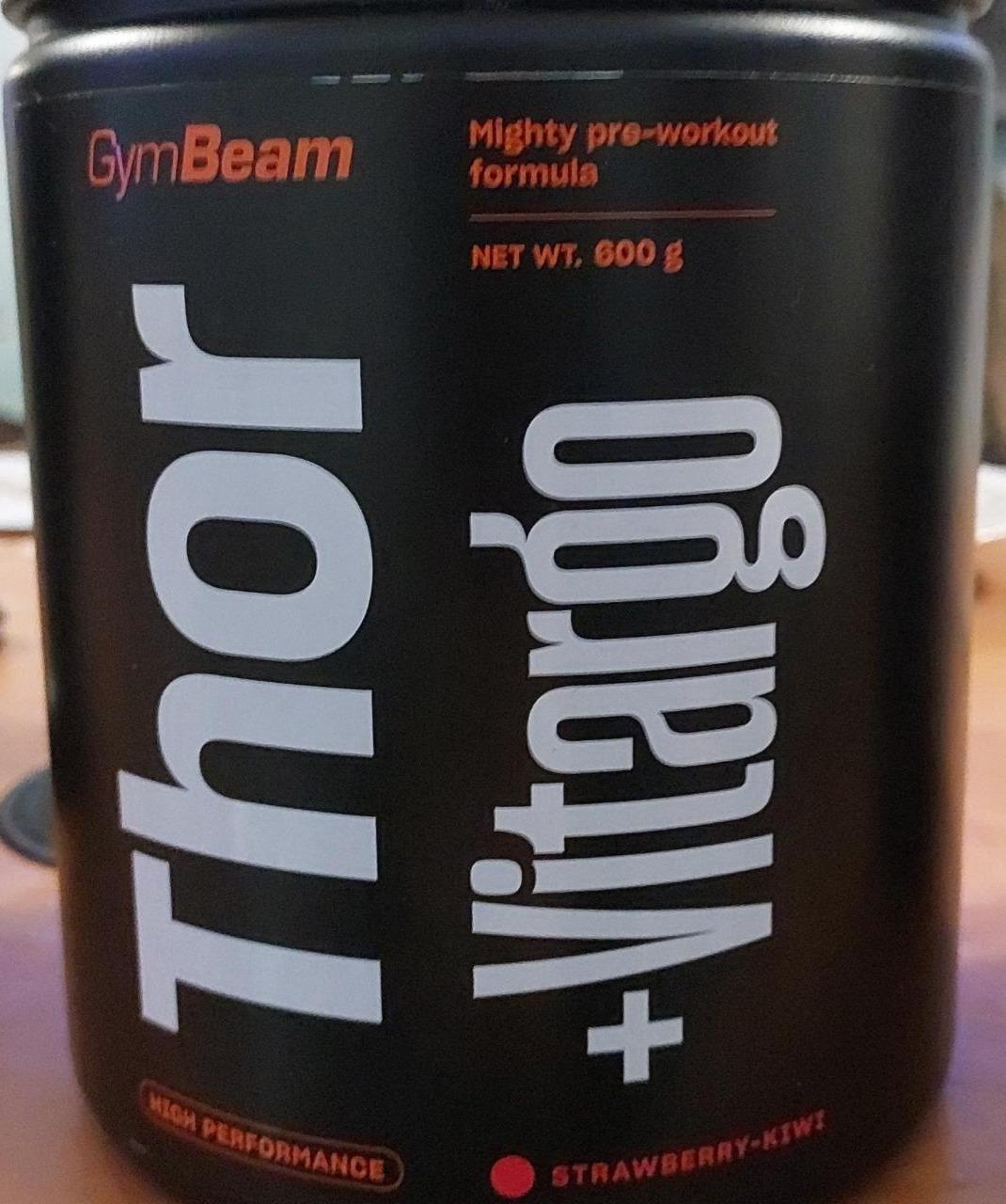 Fotografie - Thor + Vitargo Strawberry -Kiwi GymBeam