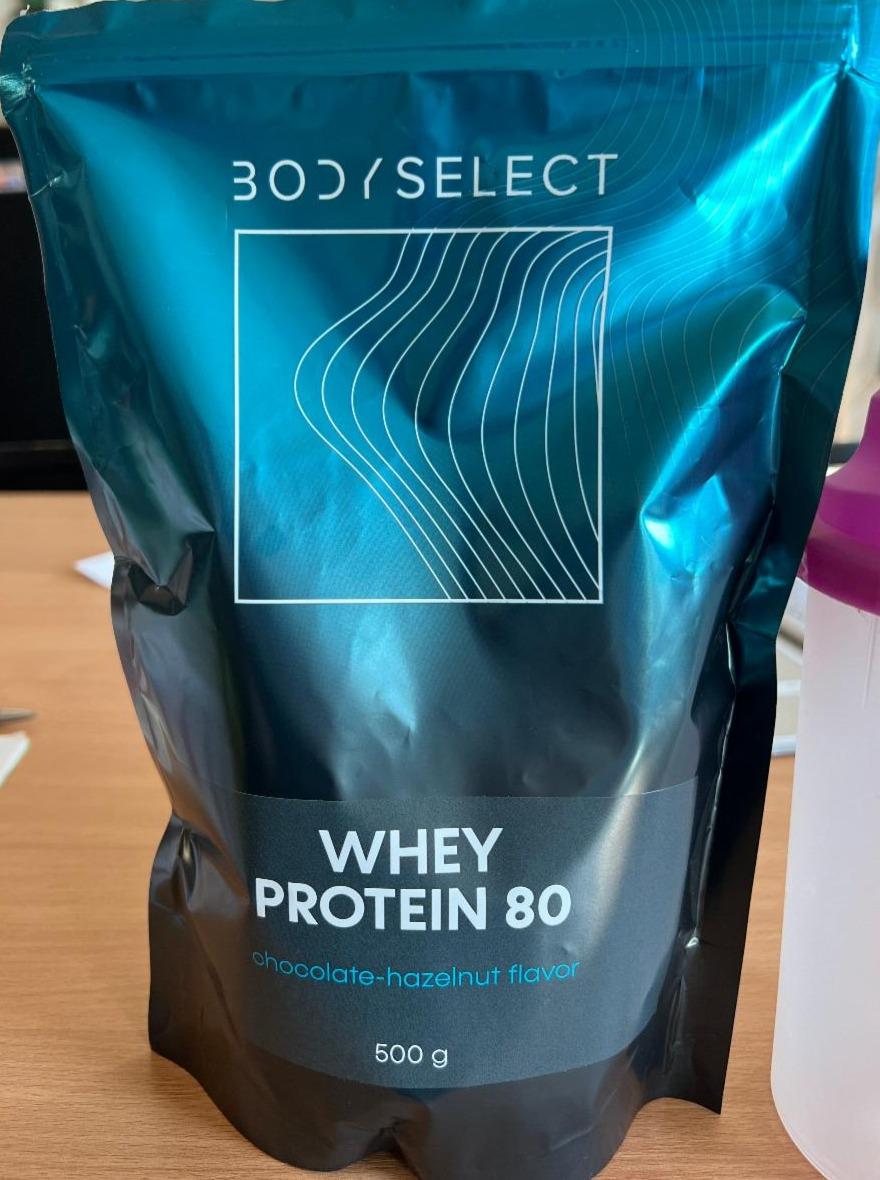 Fotografie - Whey Protein 80 chocolate-hazelnut flavor Body Select