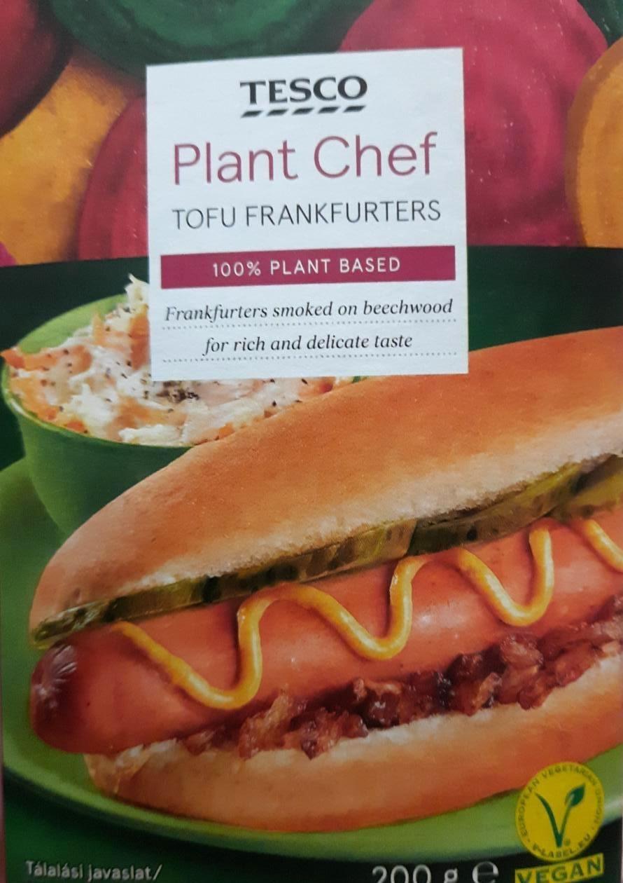 Fotografie - plant chef tofu frankfurters Tesco