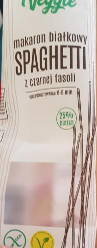 Fotografie - Makaron Białkowy Spaghetti z czarnej fasoli