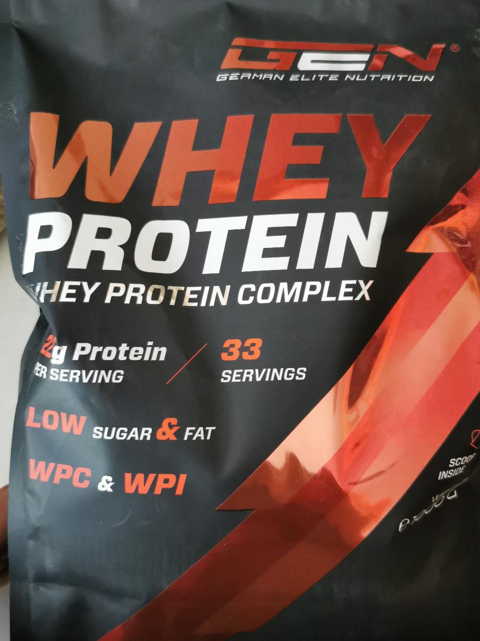 Fotografie - Whey Protein GEN