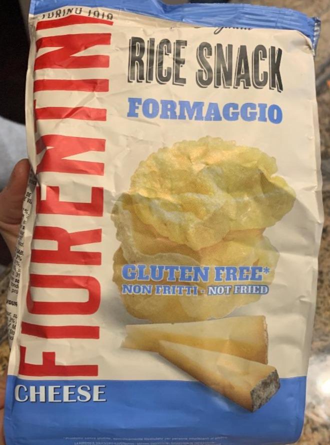 Fotografie - Fiorentini Rice snack Formaggio