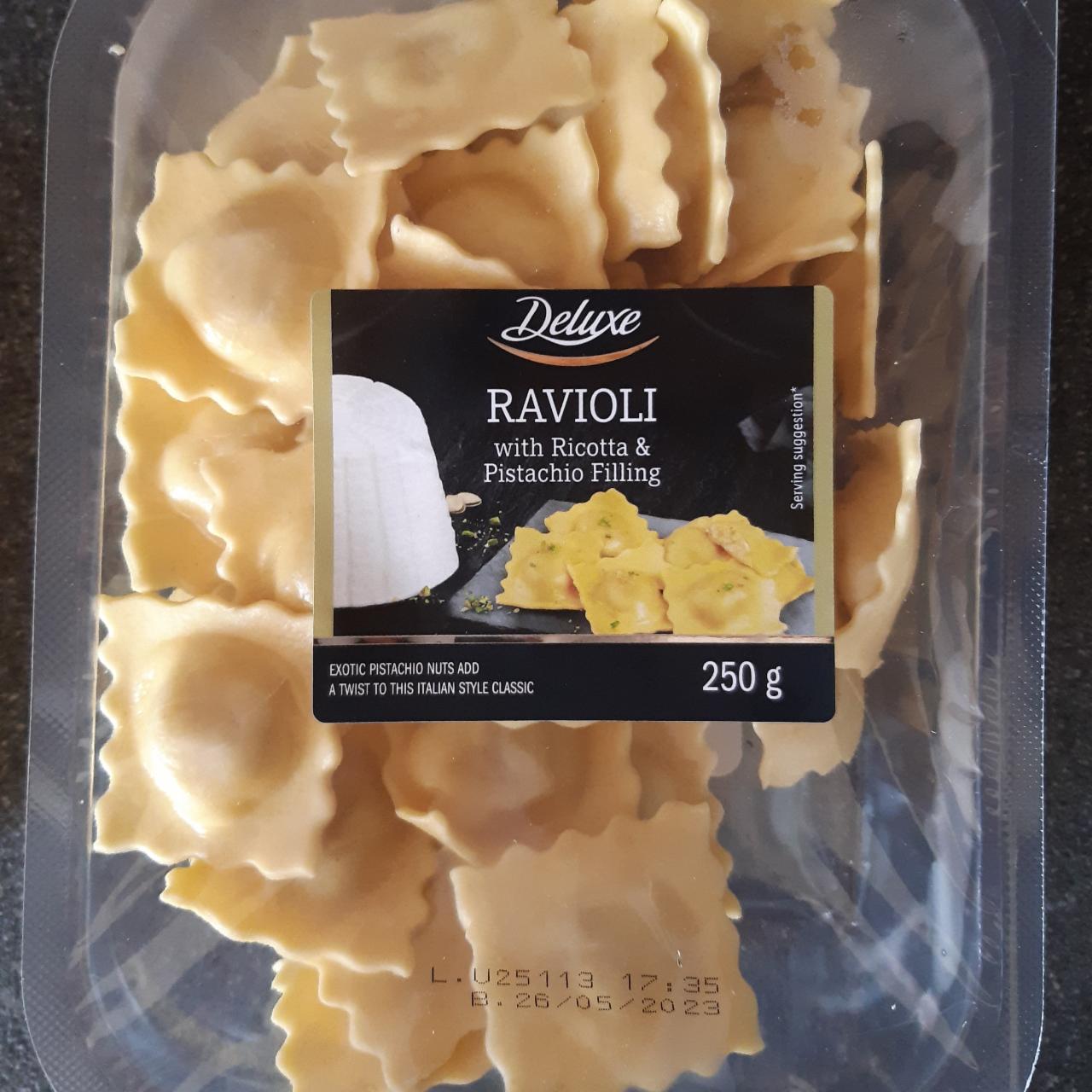 Fotografie - Ravioli with Ricotta & Pistachio filling Deluxe