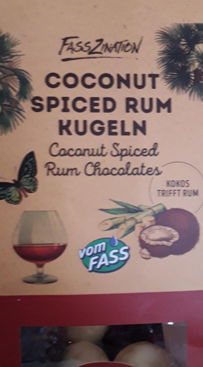 Fotografie - coconut spiced rum kugeln