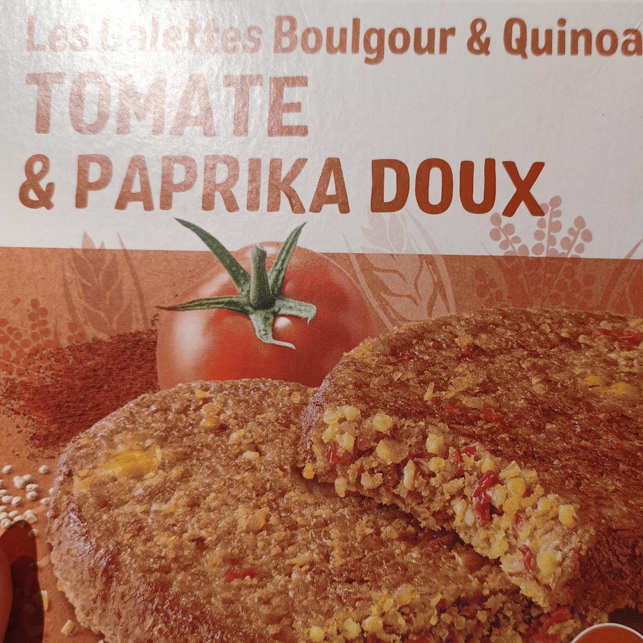 Fotografie - Les Galettes Boulgour & Quinoa Tomate & Paprika doux Céréal