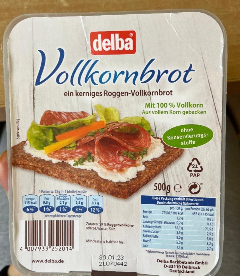 Fotografie - Vollkornbrot Delba