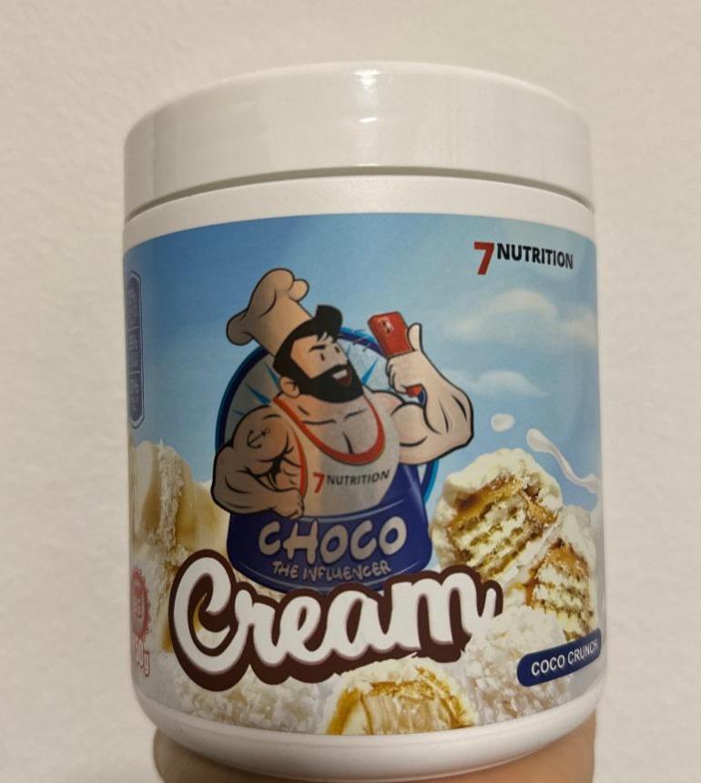 Fotografie - Choco The influencer Cream Coco Crunch 7Nutrition