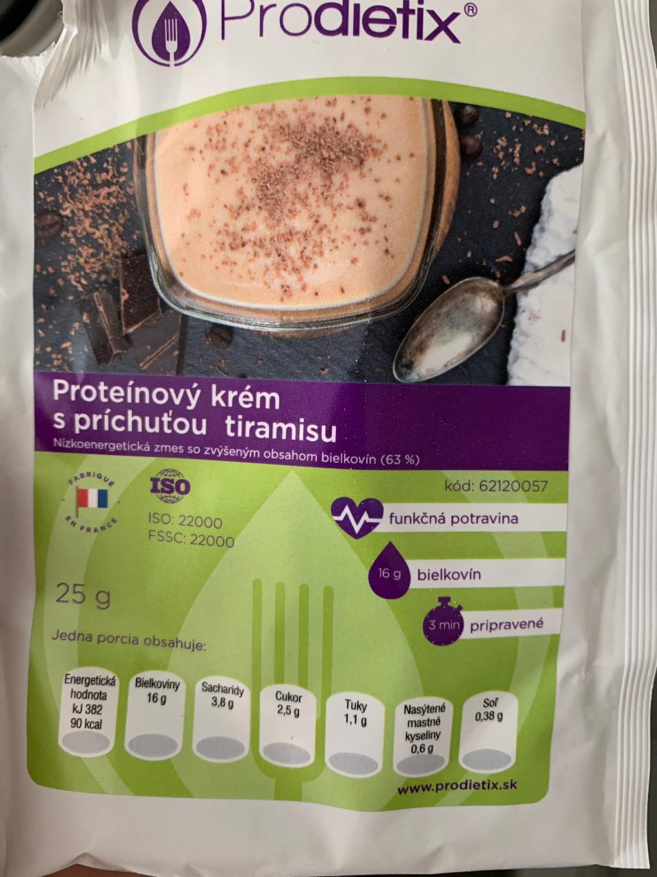 Fotografie - Proteinovy krem tiramisu prodietix