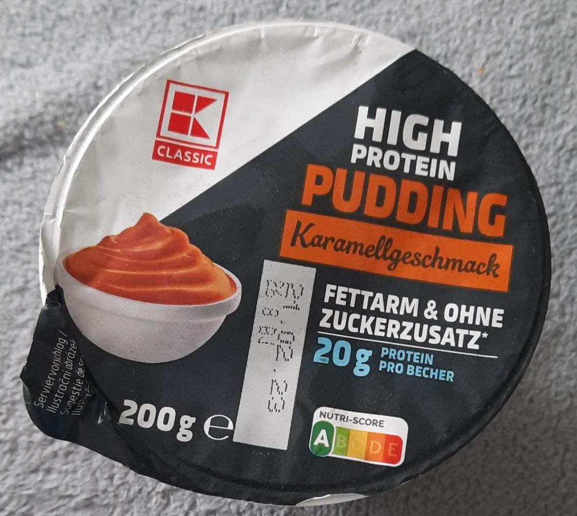 Fotografie - High protein pudding Karamellgeschmack K-Classic