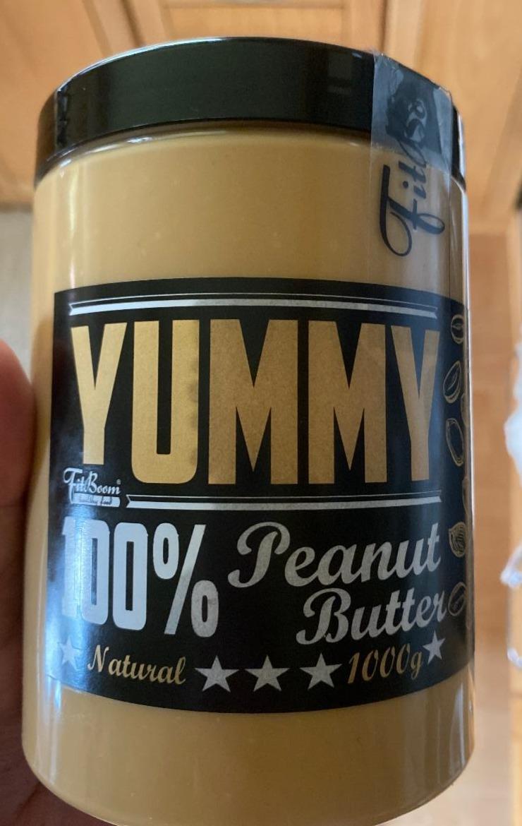 Fotografie - Yummy 100% Peanut Butter Natural FitBoom