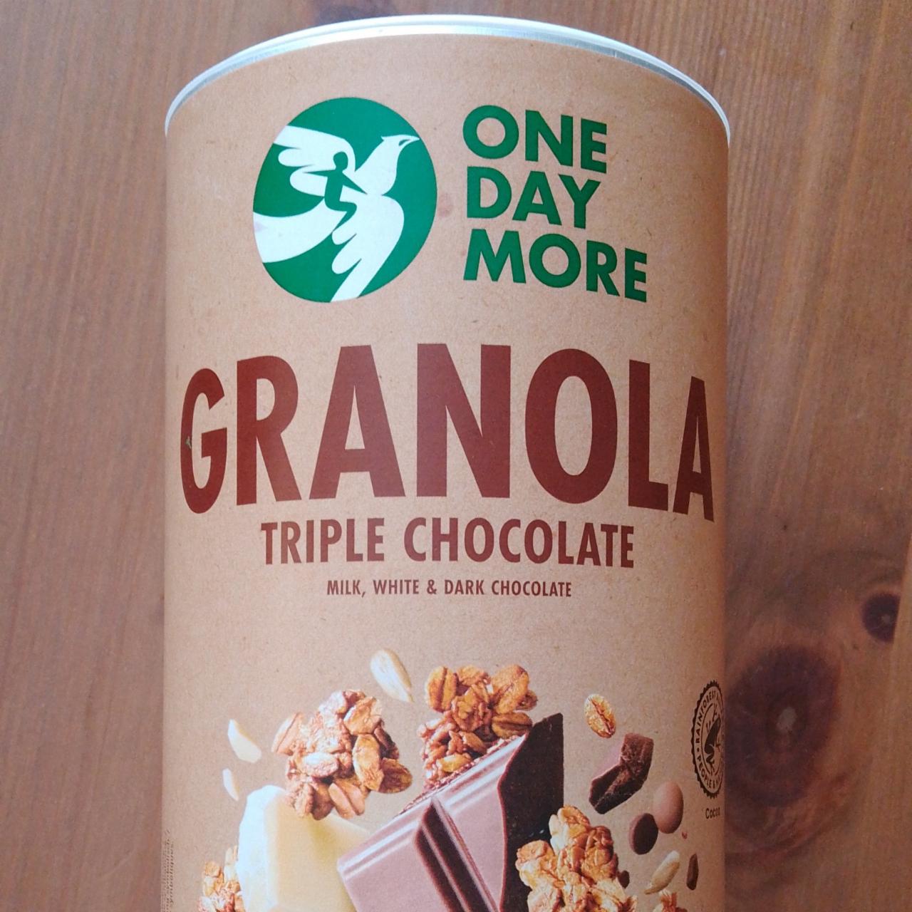 Fotografie - Granola Triple Chocolate One Day More