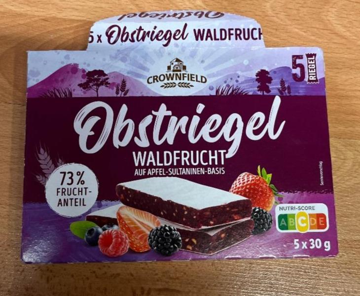 Fotografie - Obstriegel Waldfrucht Crownfield