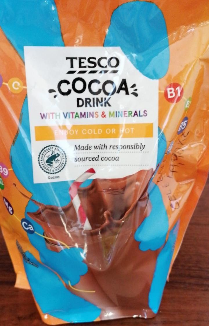 Fotografie - Tesco cocoa drink with vitamins