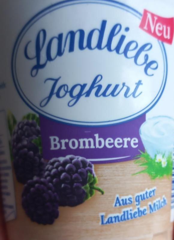 Fotografie - Joghurt Brombeere Landliebe