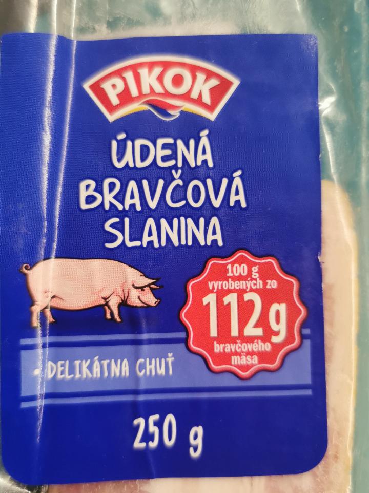 Fotografie - Údená bravčová slanina Pikok 