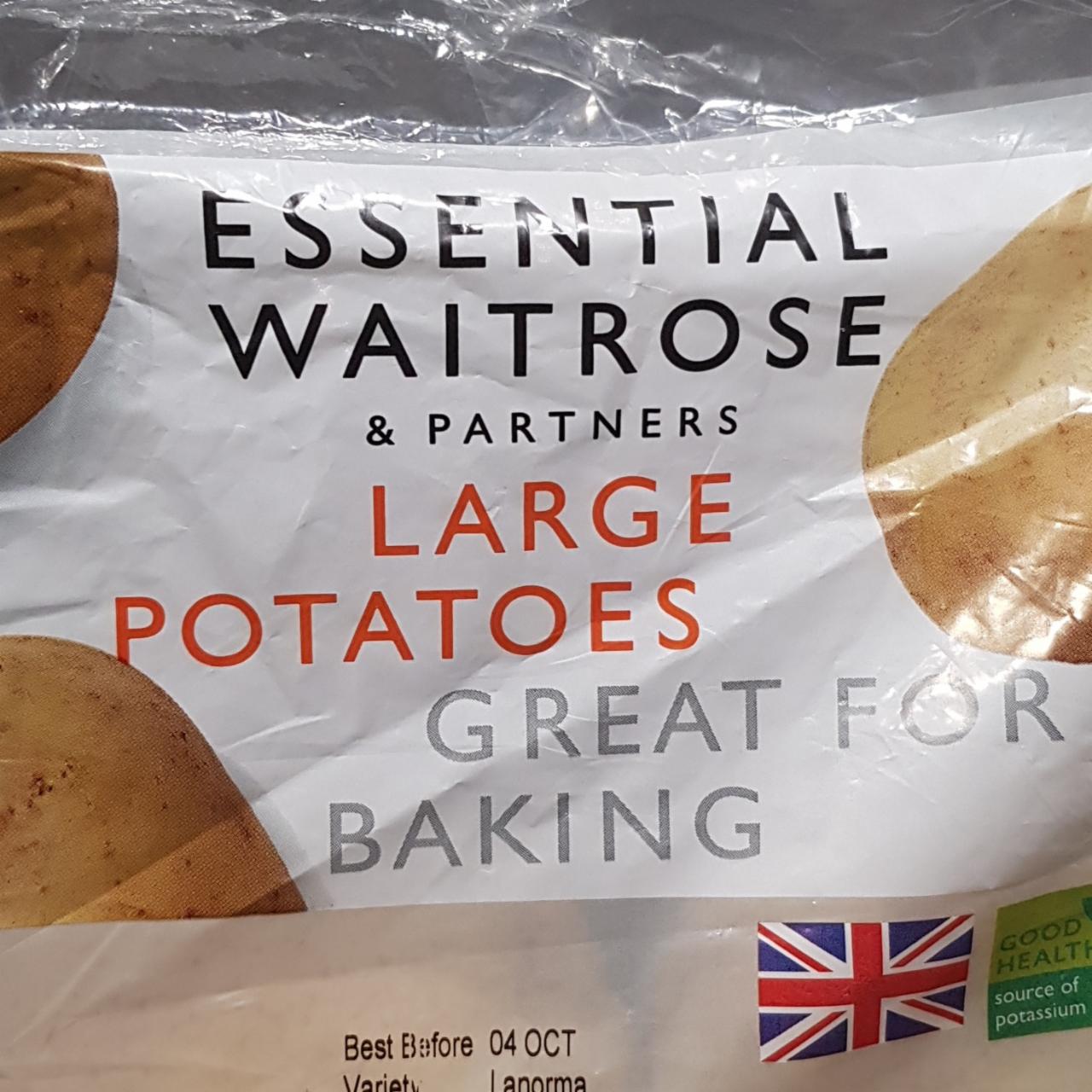 Fotografie - Large potatoes Essential Waitrose