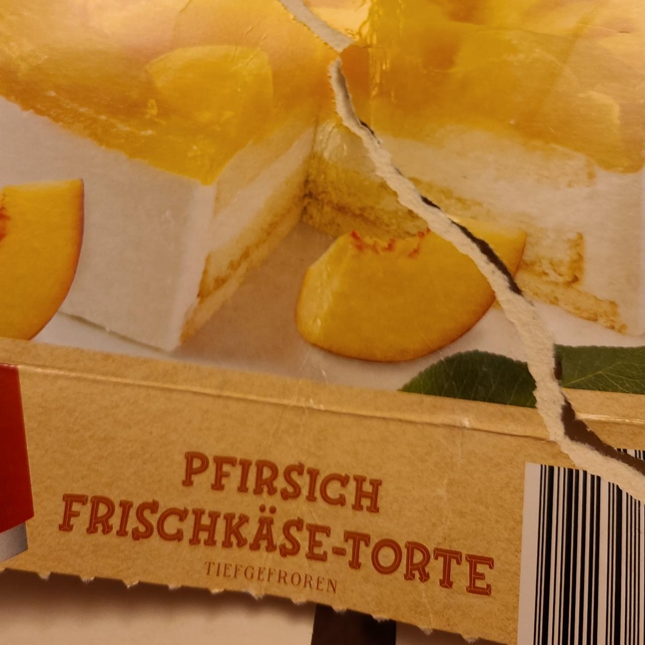 Fotografie - Pfirsich Frischkäse-torte