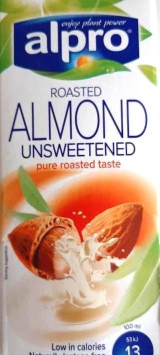 Fotografie - Almond Unsweetened Roasted Alpro