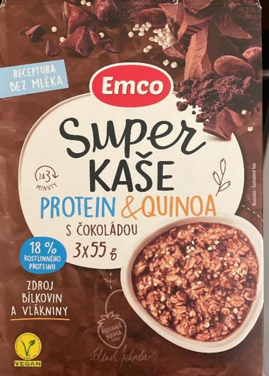 Fotografie - Super kaše protein & quinoa s čokoládou Emco