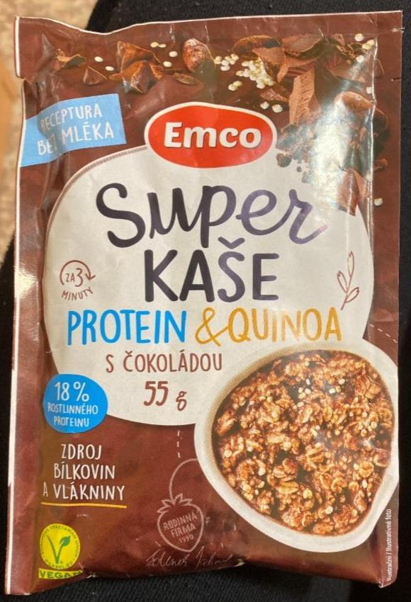 Fotografie - Super kaše protein & quinoa s čokoládou Emco