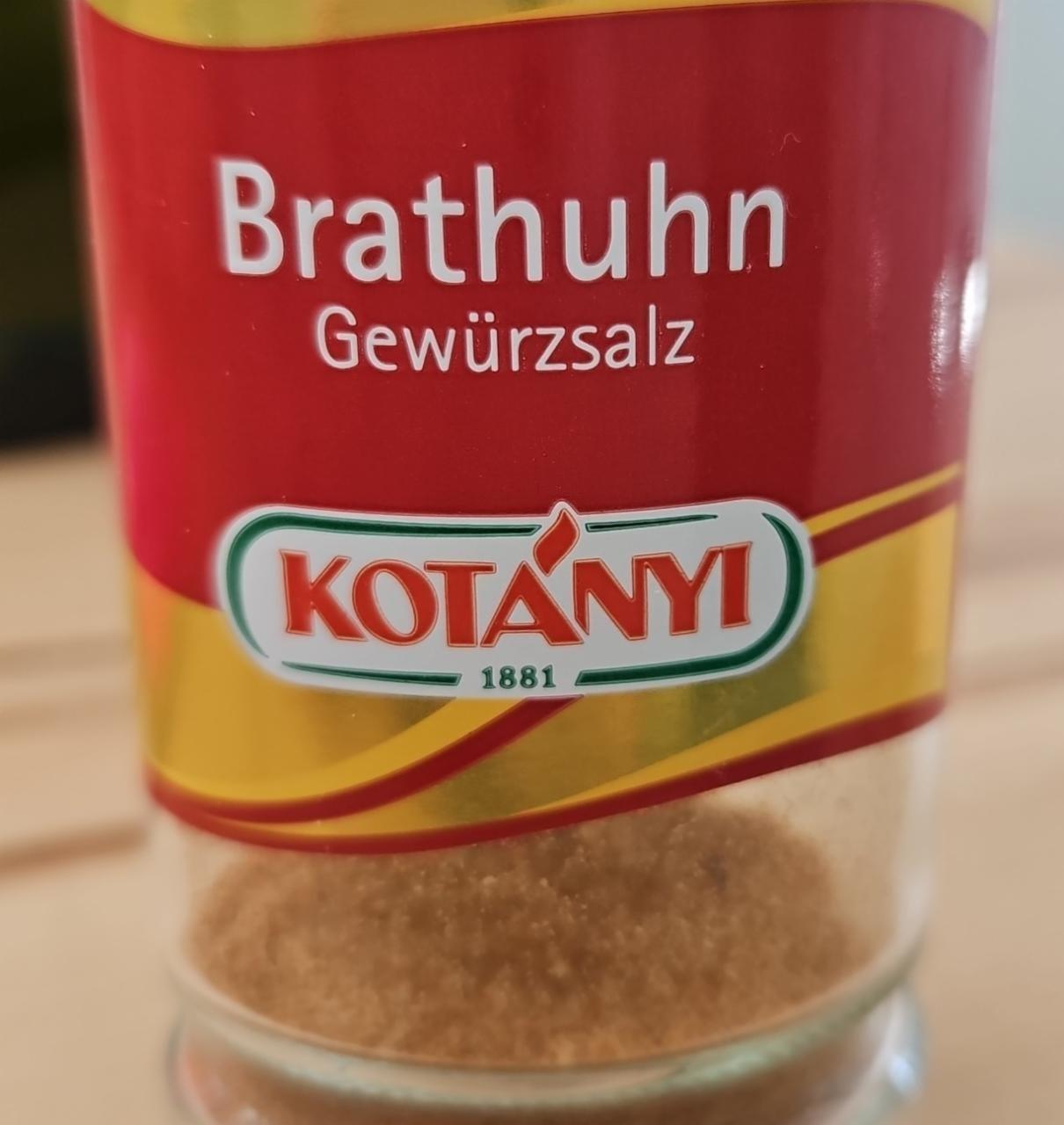 Fotografie - Brathuhn Gewürzsalz Kotányi