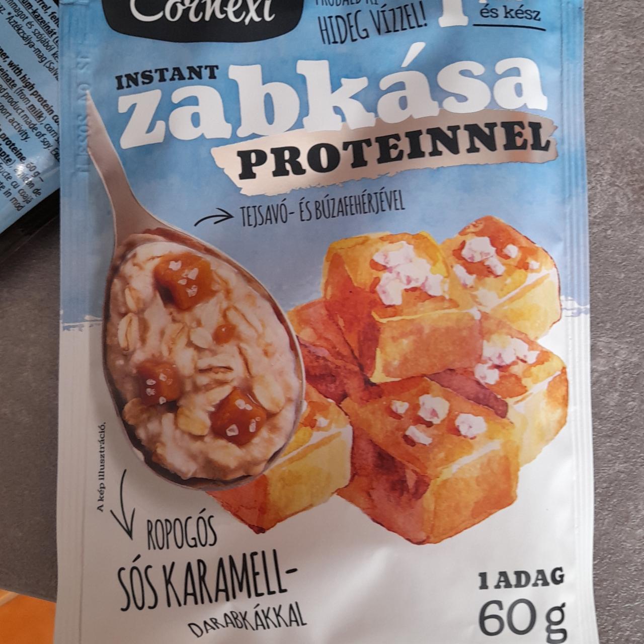 Fotografie - Sport Protein Sós karamellás ízű proteines zabkása Cerbona