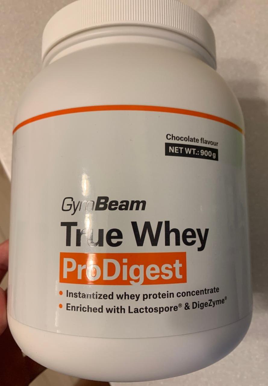 Fotografie - True Whey ProDigest Chocolate flavour GymBeam