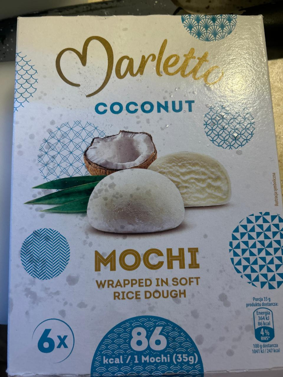 Fotografie - Coconut Mochi Marletto