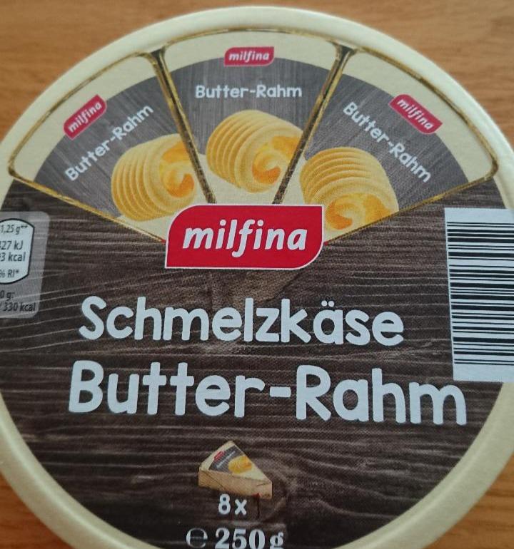 Fotografie - Milfina Schmelzkäse Butter-Rahm - tavený syr