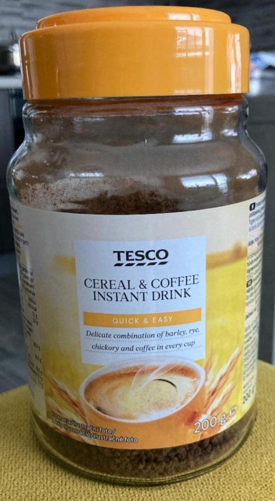 Fotografie - Tesco Cereal & Coffee instant drink
