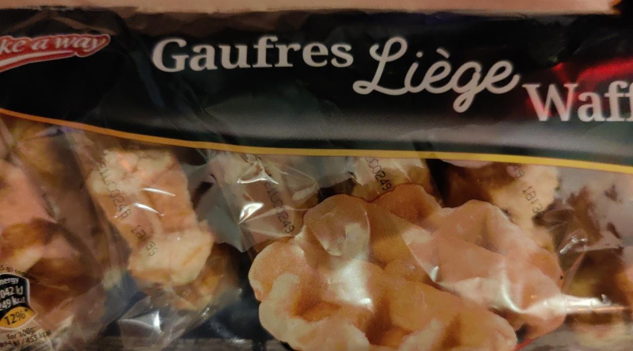 Fotografie - Gaufres Liège Waffles