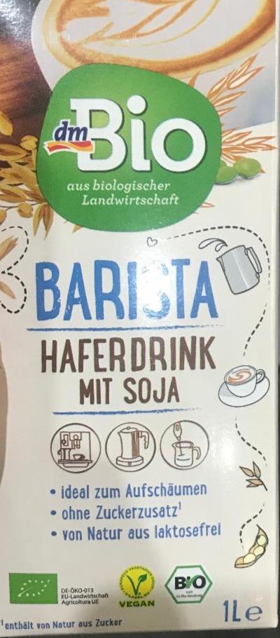 Fotografie - Barista haferdrink mit soja dmBio