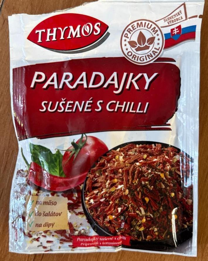 Fotografie - Paradajky sušené s chilli Thymos
