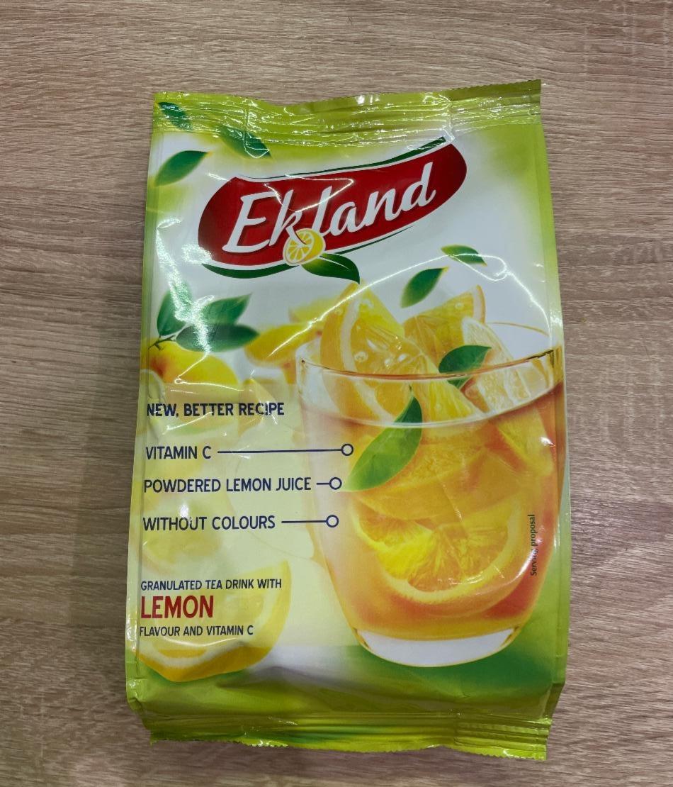 Fotografie - Granulated tea with lemon Ekland