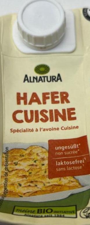 Fotografie - Hafer Cuisine Alnatura