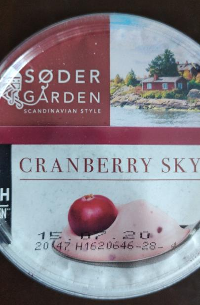 Fotografie - Cranberry Skyr Soder Garden