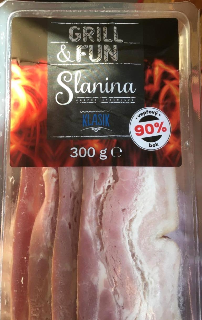 Fotografie - Grill & Fun Slanina klasik 90%