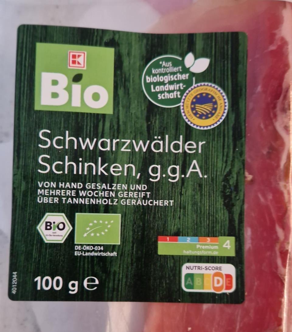 Fotografie - Bio Schwarzwälder Schinken K-Bio