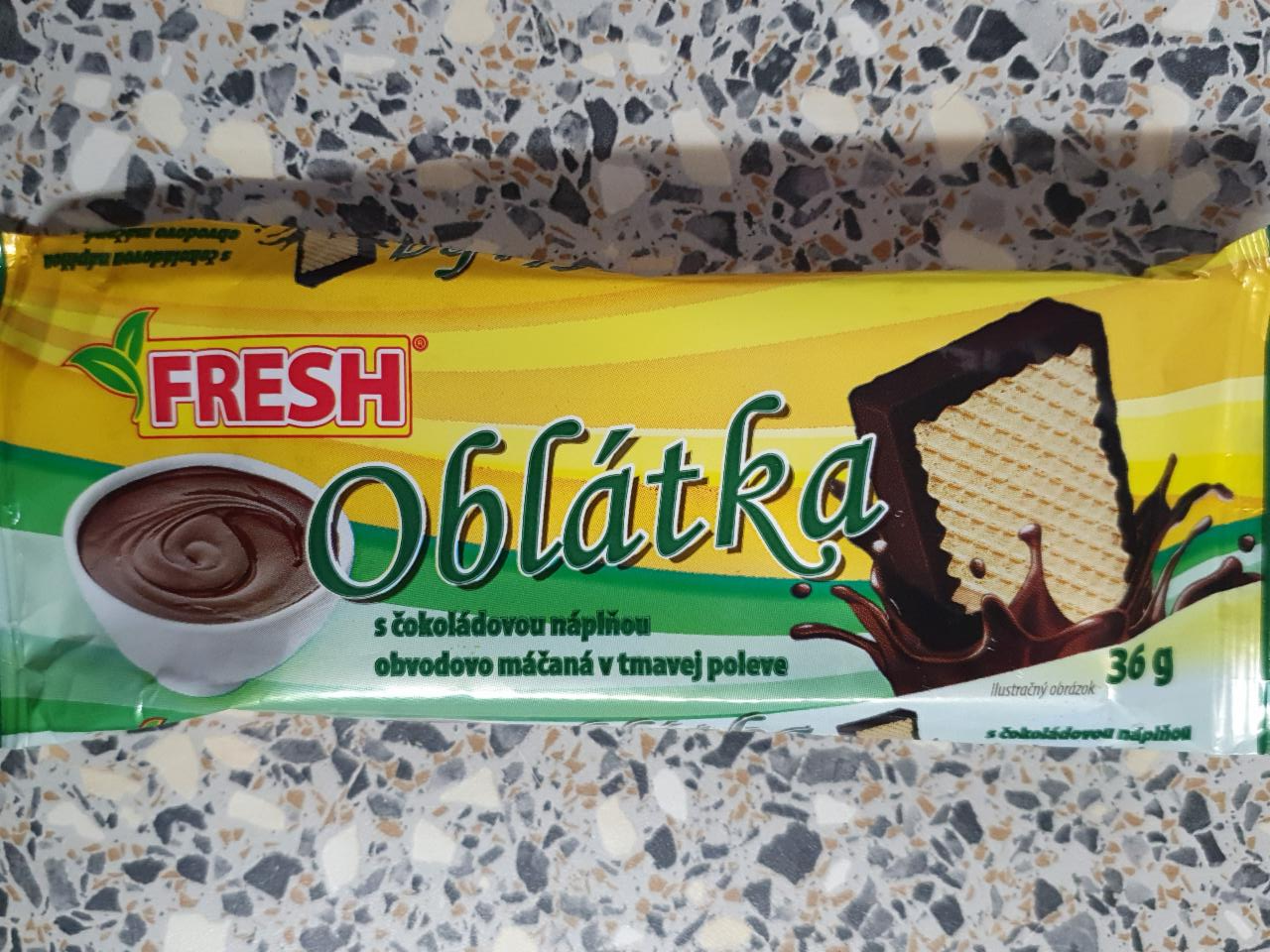 Fotografie - Oblatka s cokoladovou naplnou Fresh