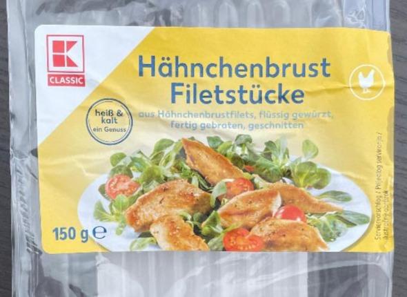 Fotografie - Hähnchenbrust Filetstücke K-Classic Kúsky z rezňov z kuracích pŕs