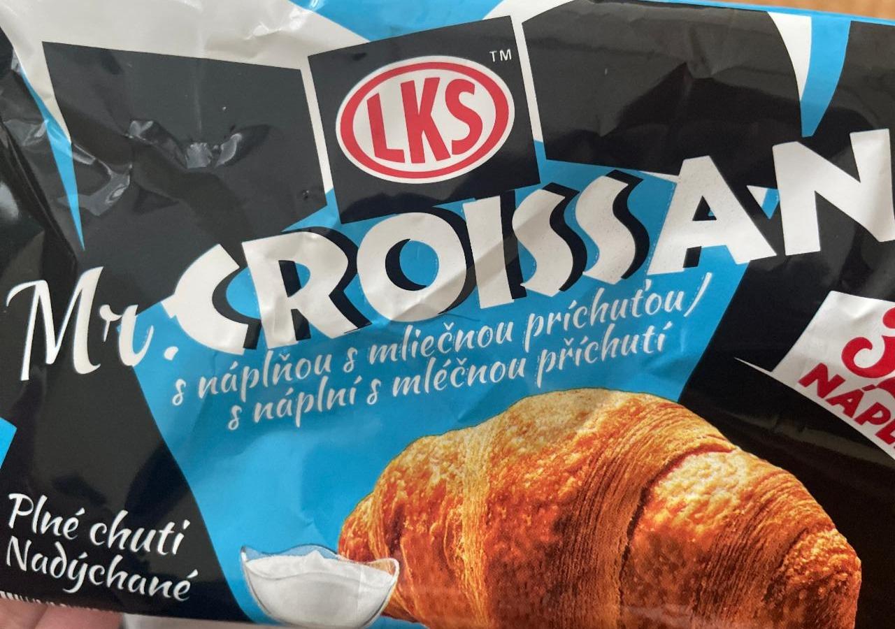 Fotografie - Mr.Croissant s náplňou s mliečnou príchuťou LKS