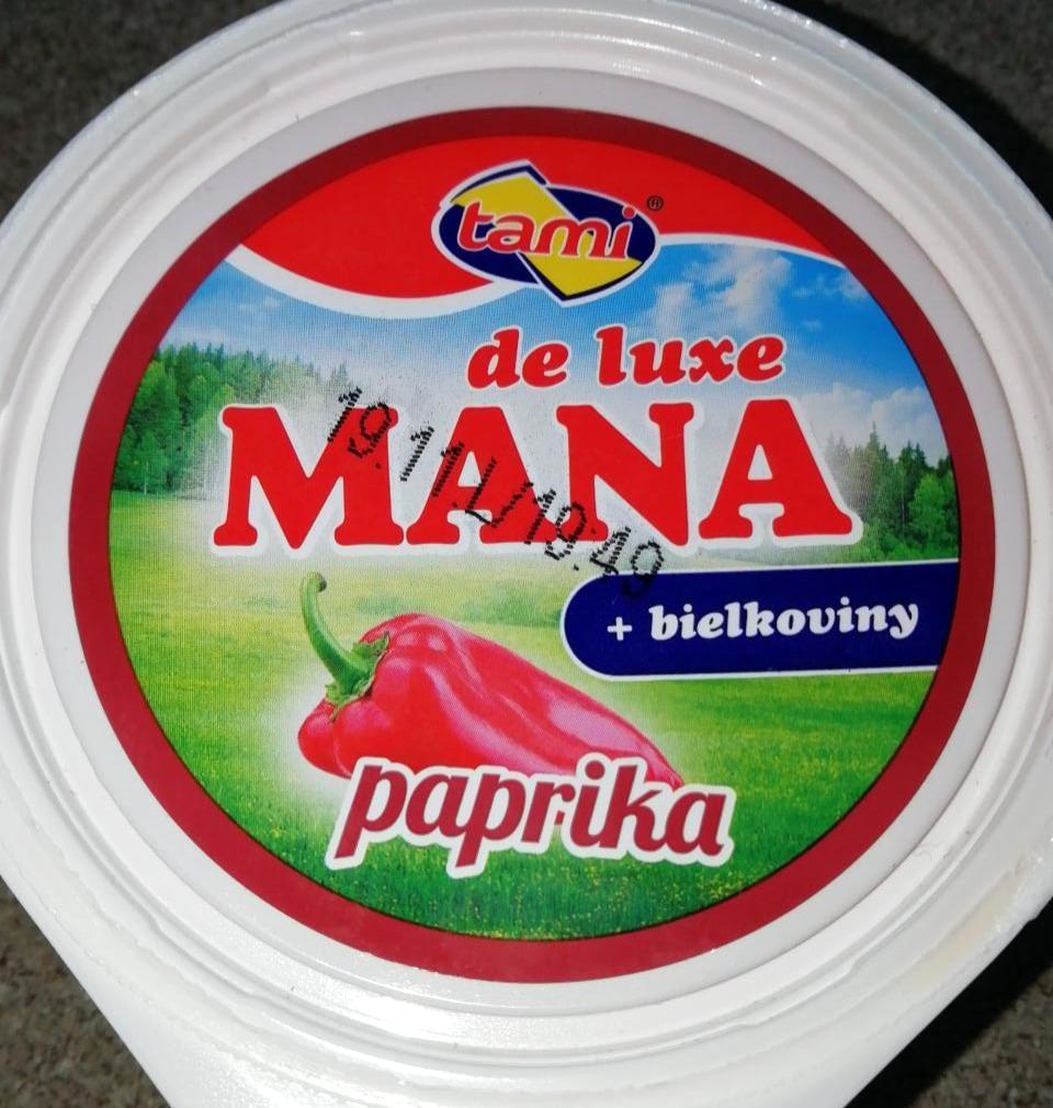 Fotografie - Mana de luxe paprika smotanová nátierka Tami