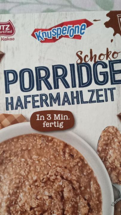 Fotografie - Knusperone Schoko Porridge Hafermahlzeit
