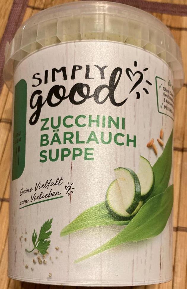 Fotografie - Zucchini Bärlauch Suppe Cuketová polévka s medvědím česnekem Simply Good