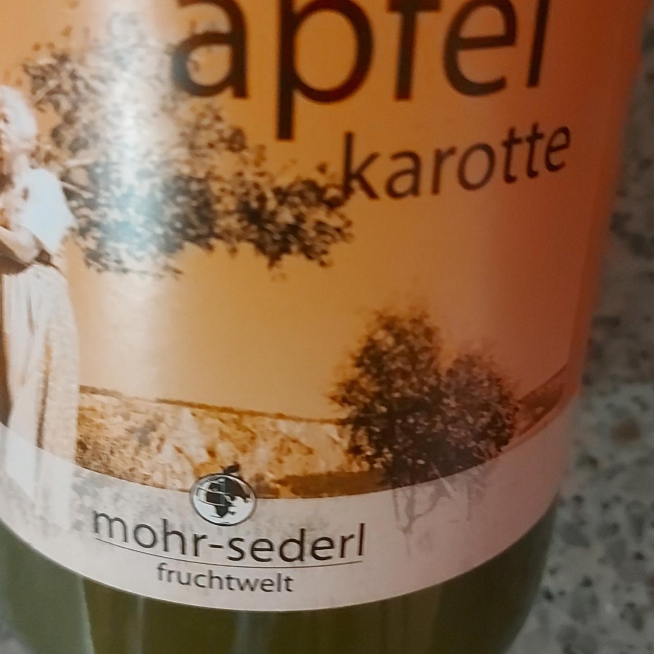 Fotografie - apfel karotte Mohr sederl fruchtwelt