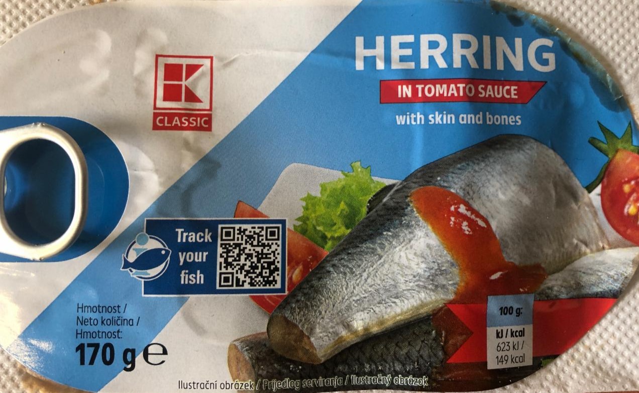 Fotografie - Herring fillets tomato K Classic