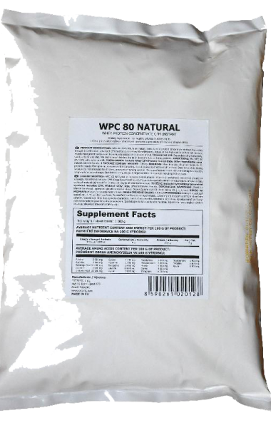 Fotografie - WPC 80 CFM Instant Natural protein Extrifit