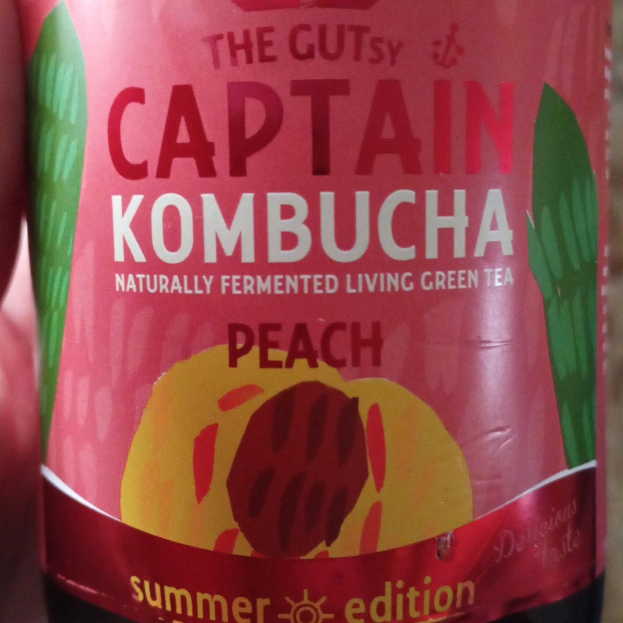 Fotografie - Captain Kombucha Peach The Gutsy