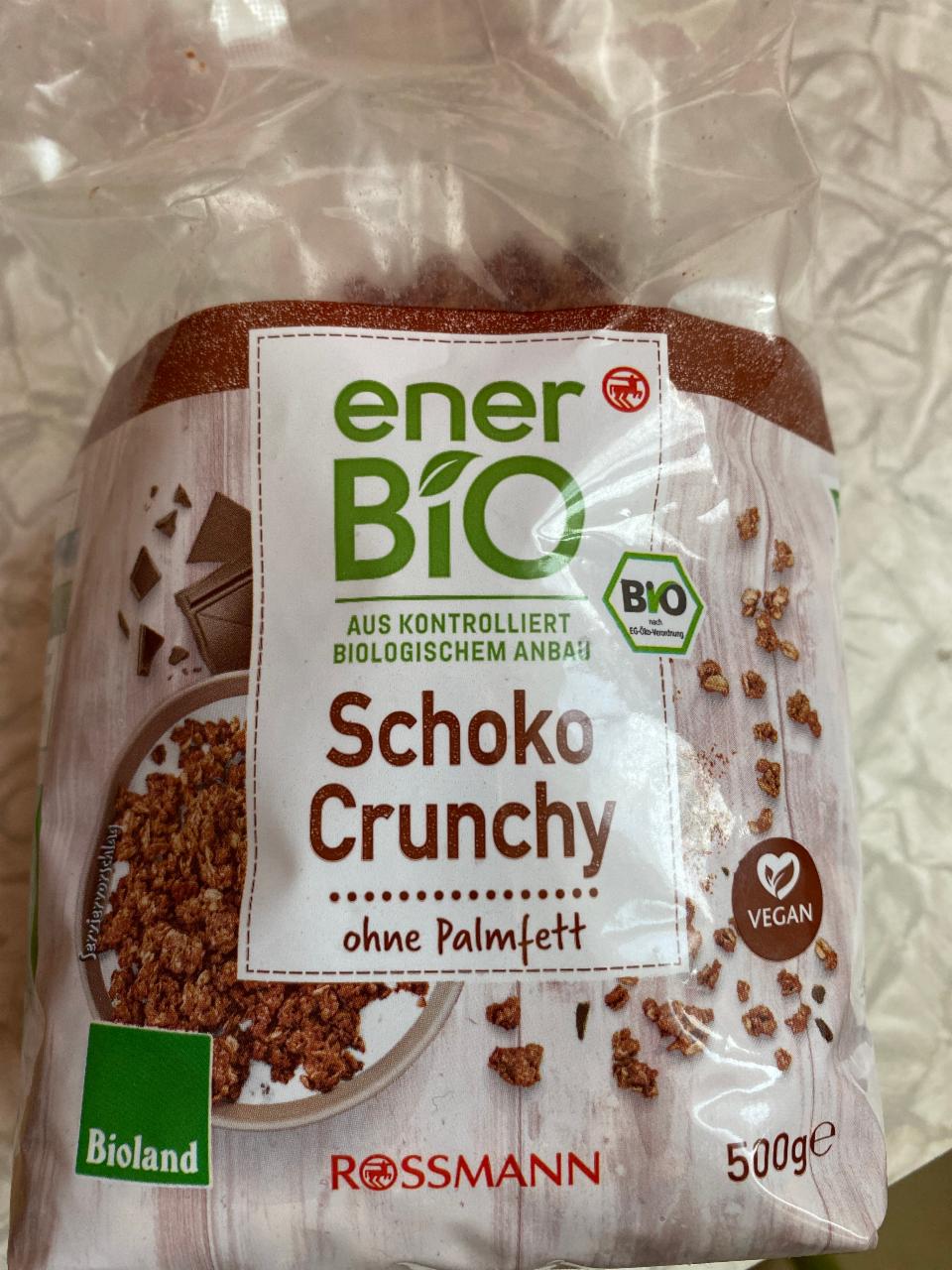 Fotografie - Schoko Crunchy EnerBio